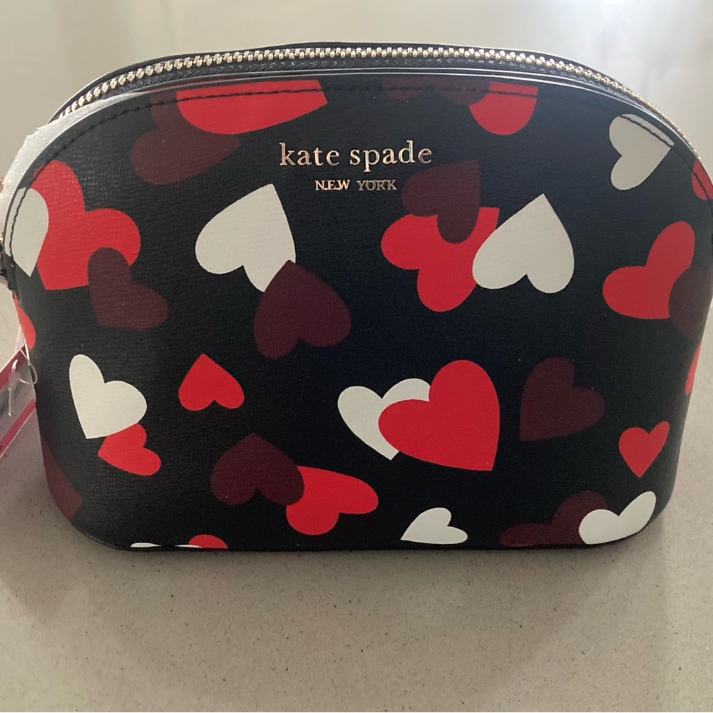 Kate Spade Heart Print Small Dome Crossbody Bag